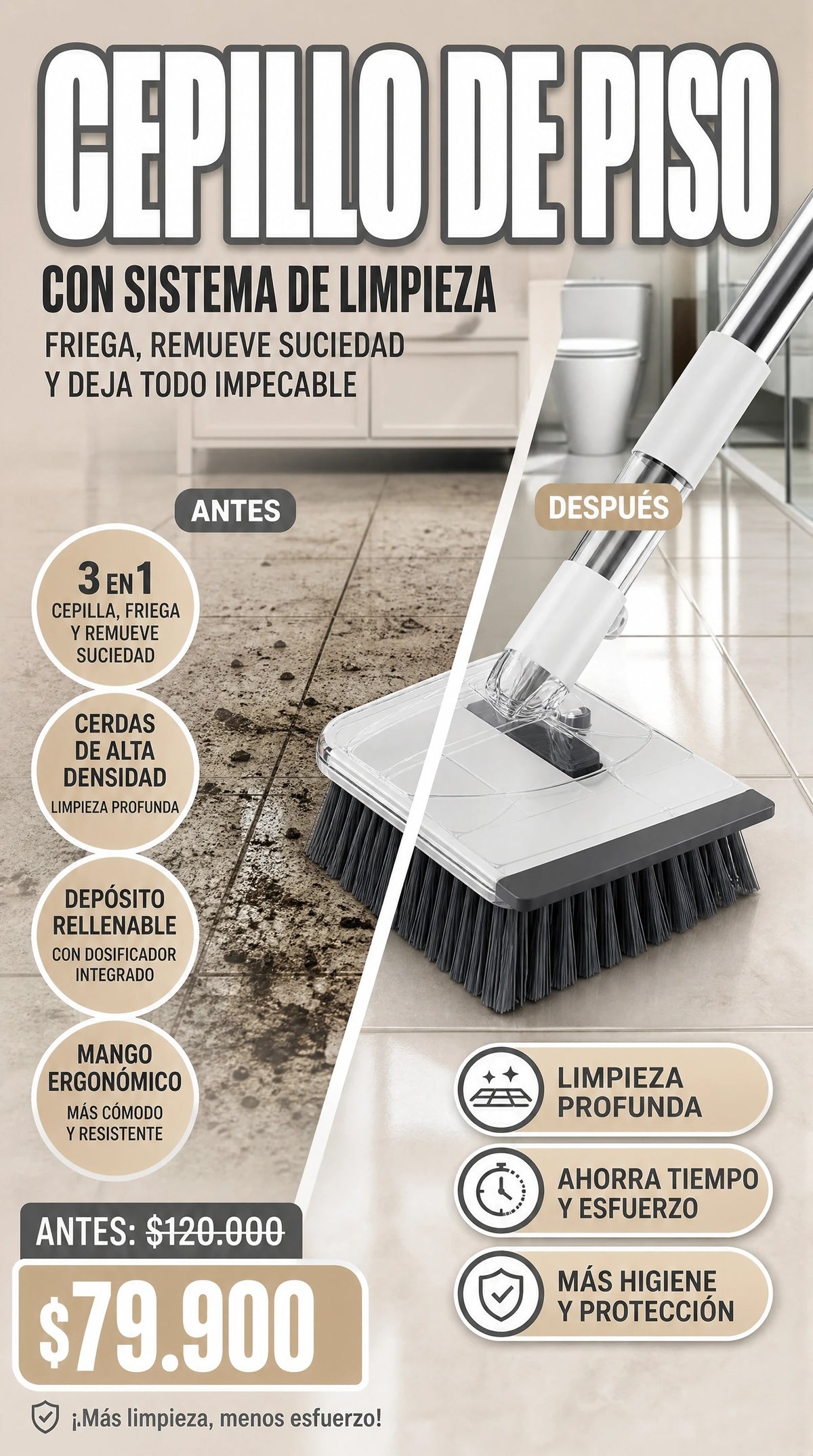 CEPILLO DE PISO