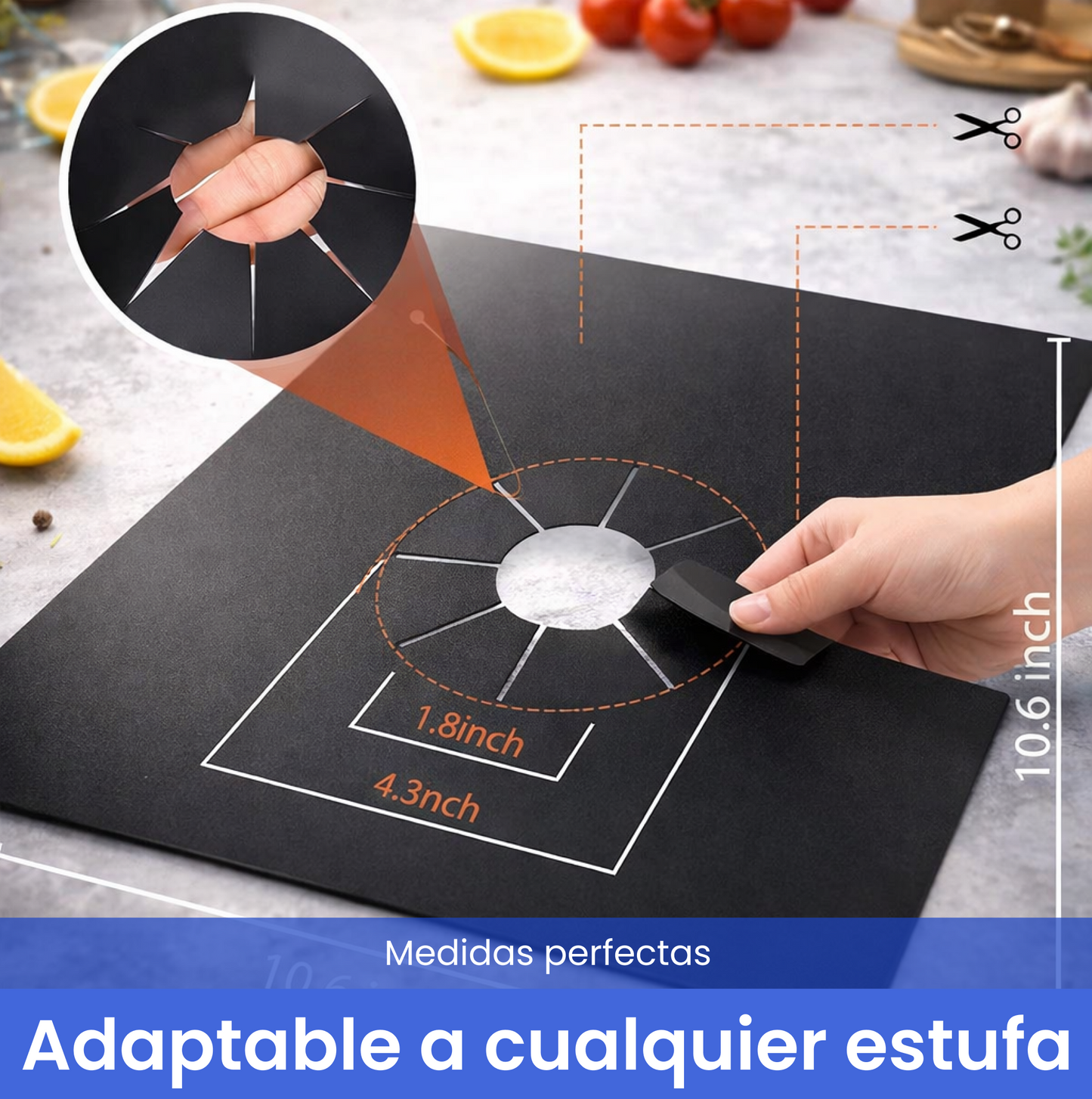 PROTECTOR DE ESTUFA COMBO X4