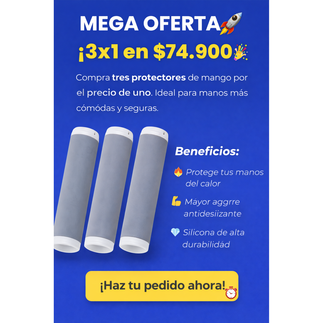 AGARRADOR EN SILICONA 3x1