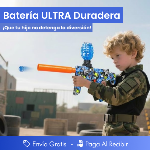 GelFire MP7 - El Regalo Perfecto para Niños y Adultos Que Aman La Acción ⚡🎯