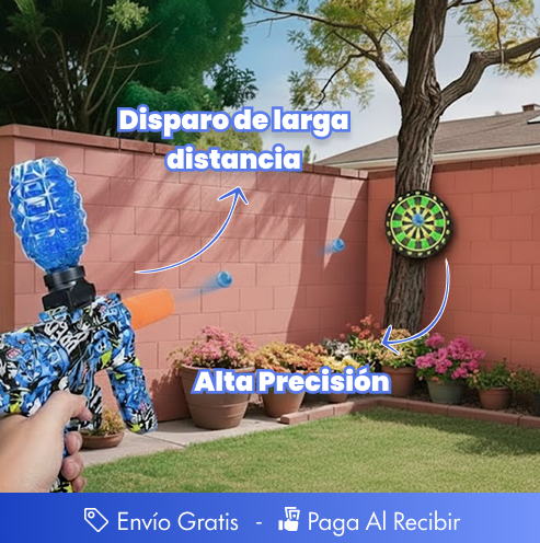 GelFire MP7 - El Regalo Perfecto para Niños y Adultos Que Aman La Acción ⚡🎯