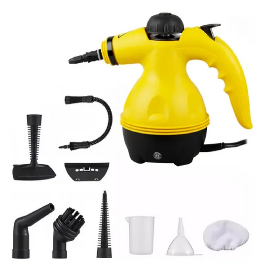 MAQUINA DE VAPOR + ACCESORIOS DE LIMPIEZA