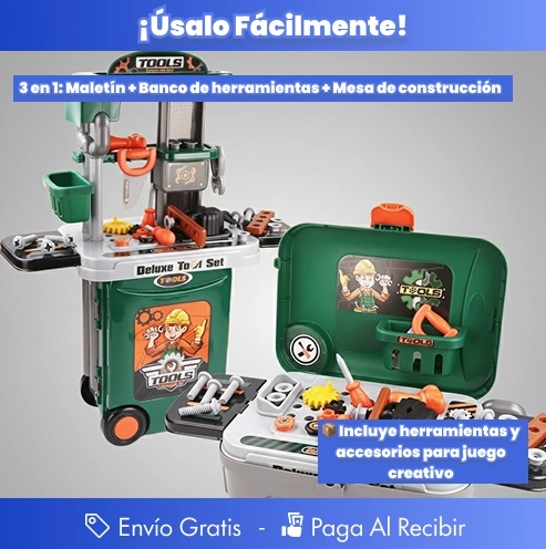 Super Constructor Junior —El Taller Más Divertido Para Pequeños Ingenieros 🔧✨