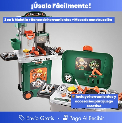 Super Constructor Junior —El Taller Más Divertido Para Pequeños Ingenieros 🔧✨