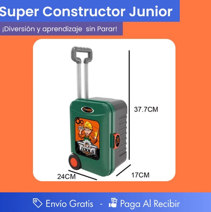 Super Constructor Junior —El Taller Más Divertido Para Pequeños Ingenieros 🔧✨