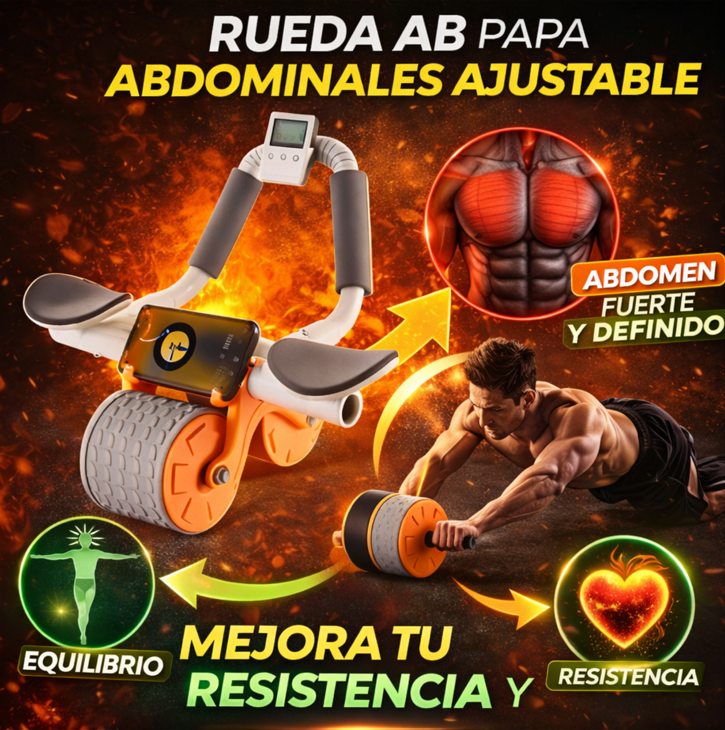 COMBO RUEDA TABLA