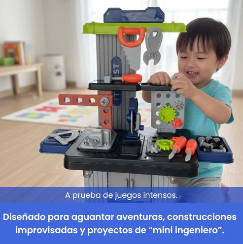Super Constructor Junior —El Taller Más Divertido Para Pequeños Ingenieros 🔧✨