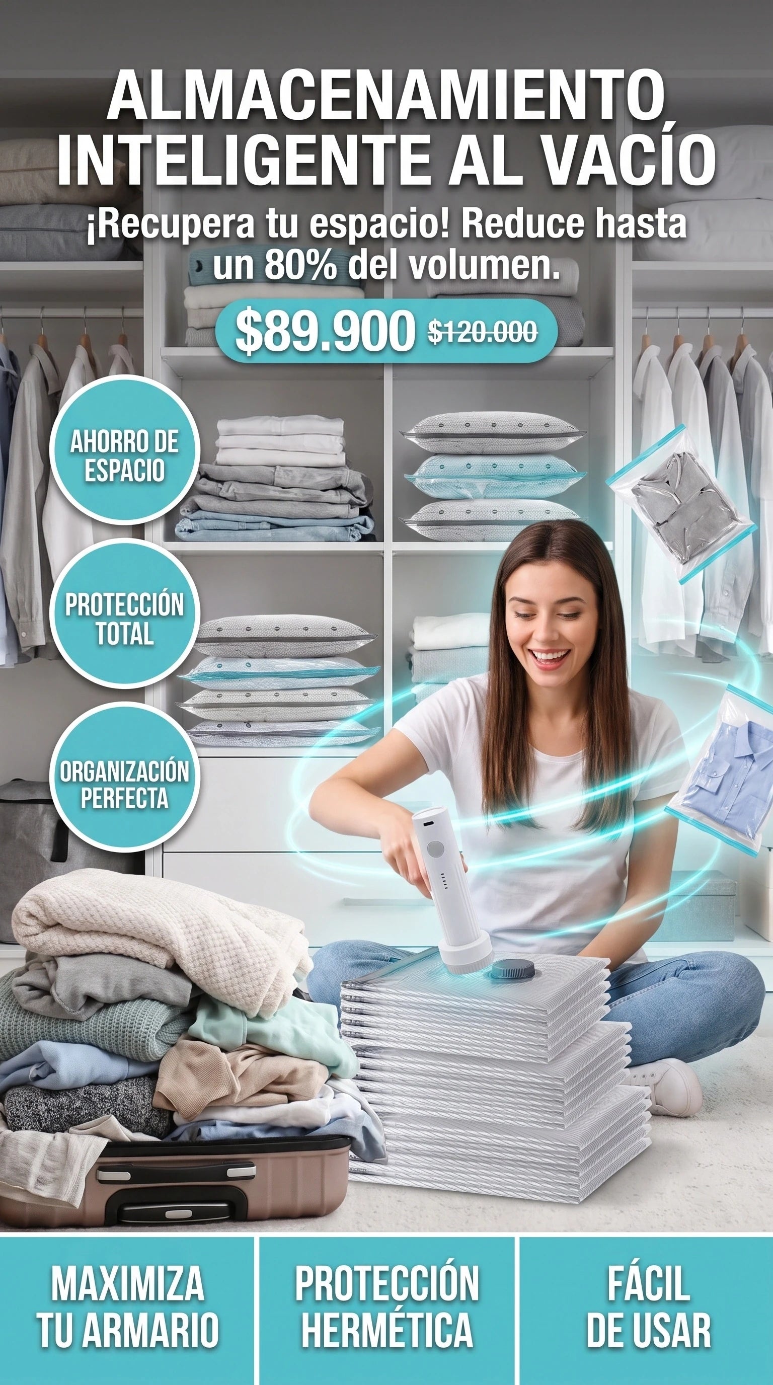 COMPRESOR DE BOLSAS