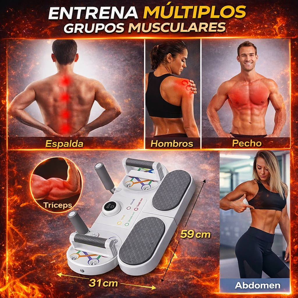 TABLA PUSH UP + GUIA DE ENTRENAMIENTOS GRATIS