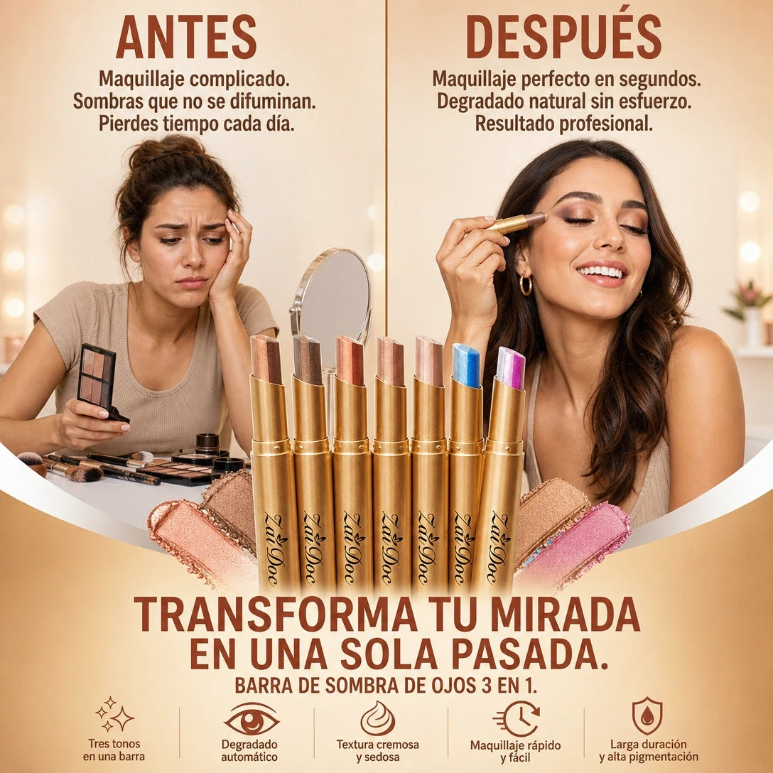 BARRA DE SOMBRA DE OJOS 3 EN 1