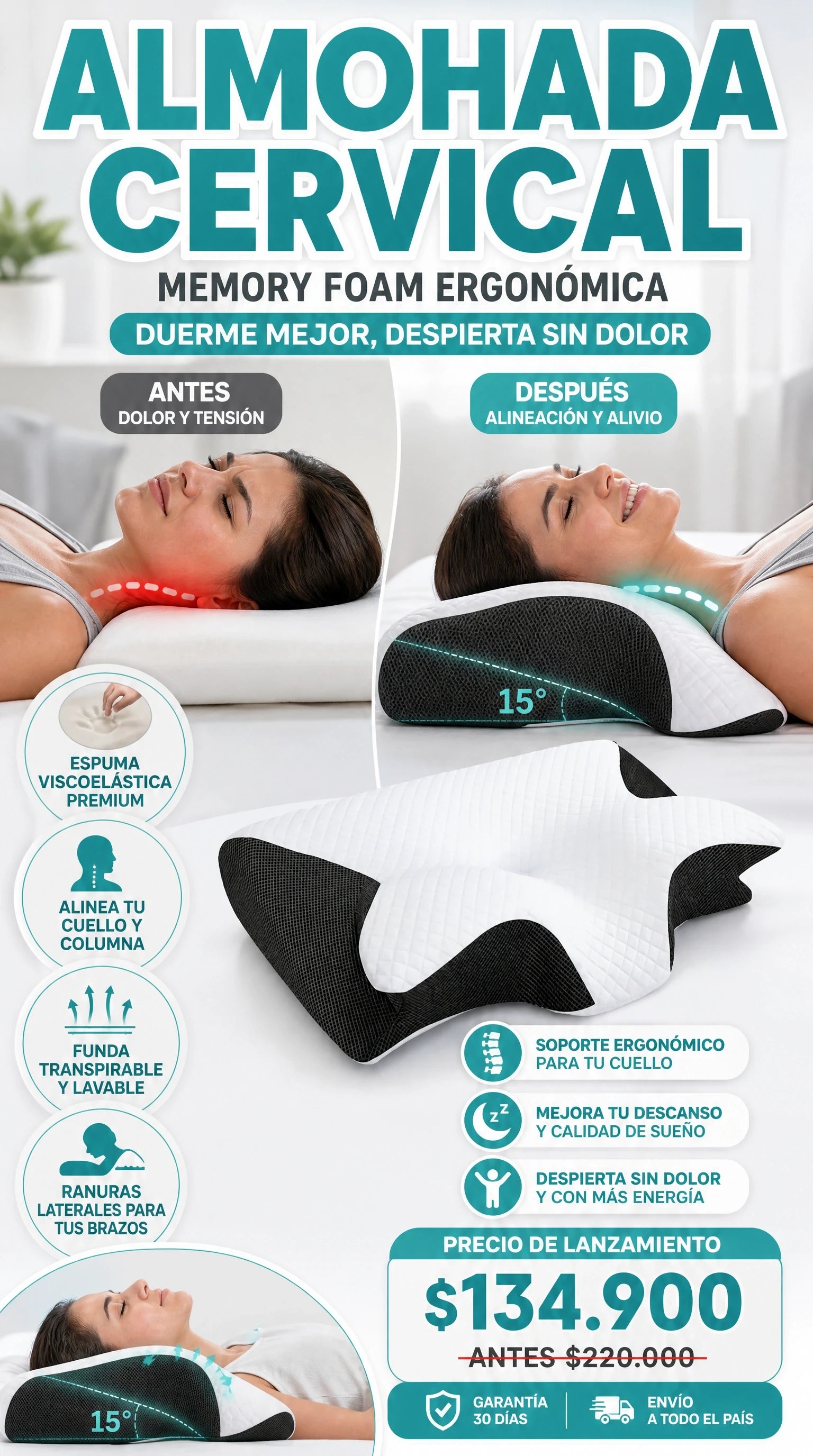 ALMOHADA CERVICAL