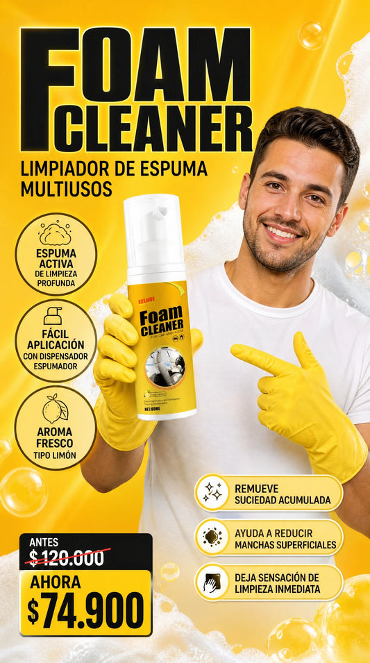 ESPUMA LIMPIADORA