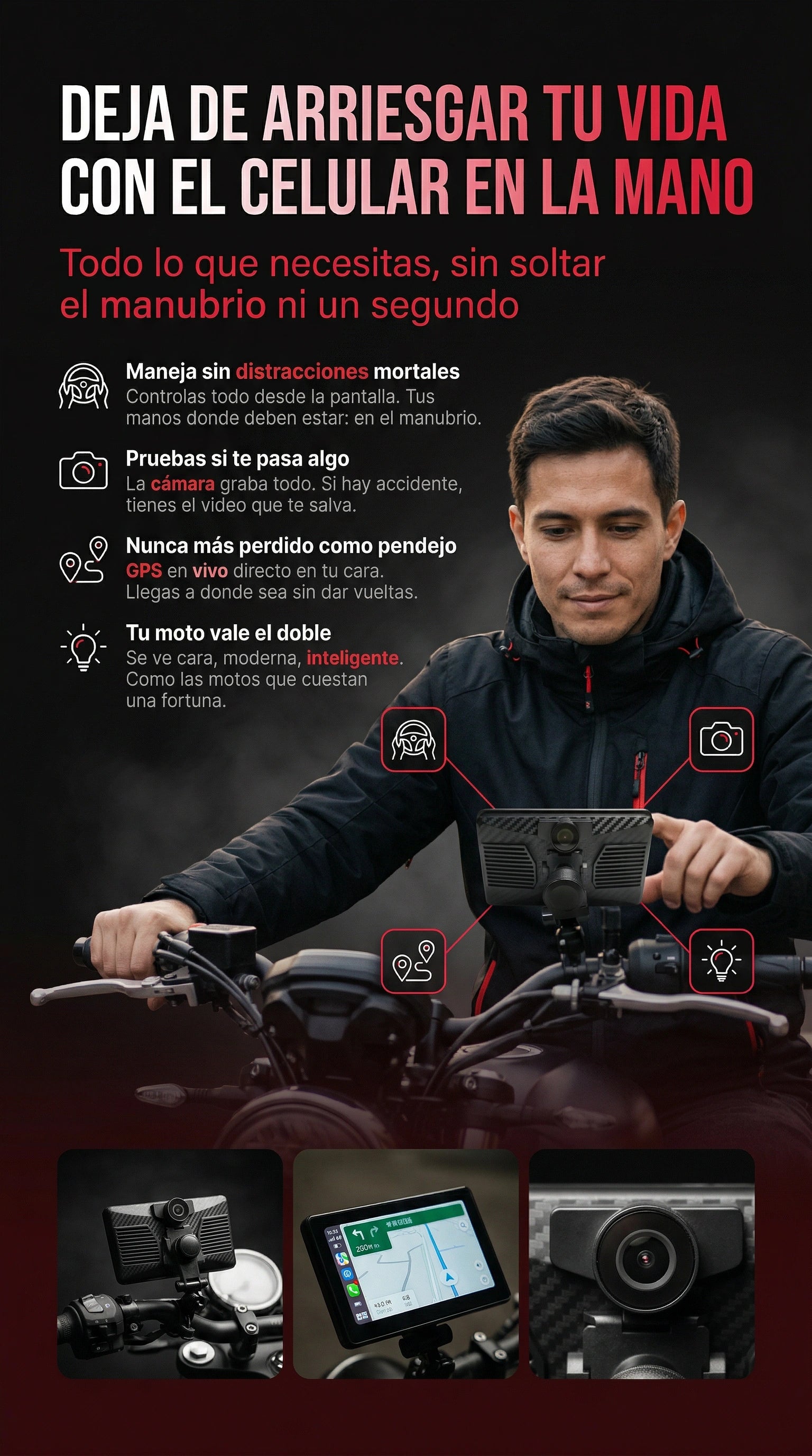 Carplay motos