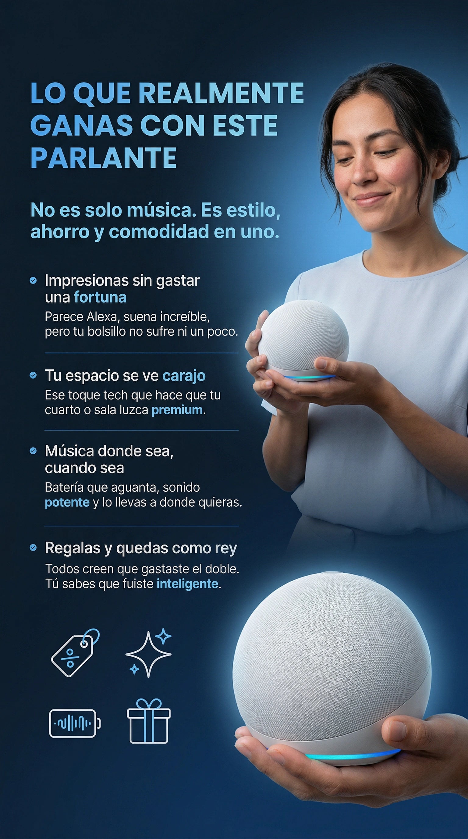 Parlante inteligente