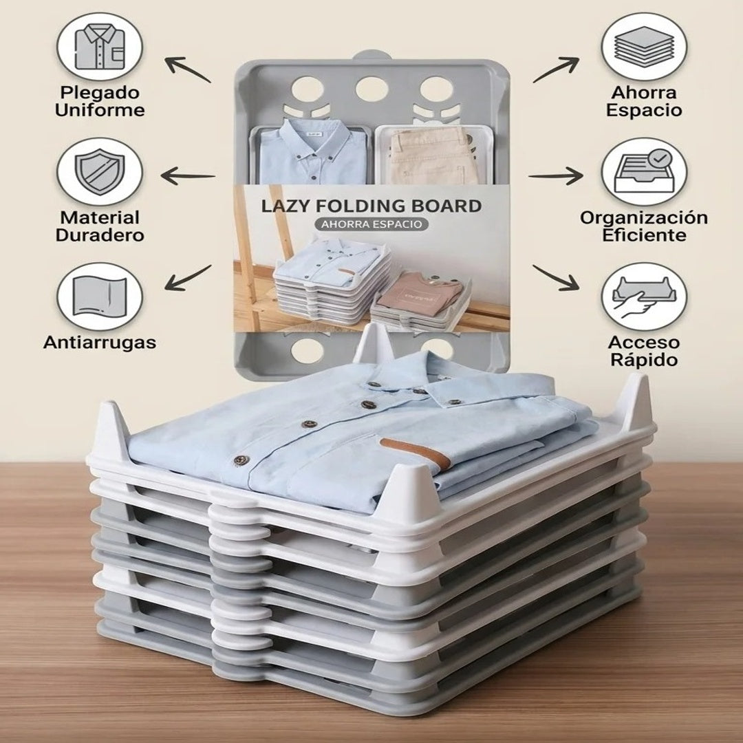 ORGANIZADOR DE CAMISAS COMBO X10