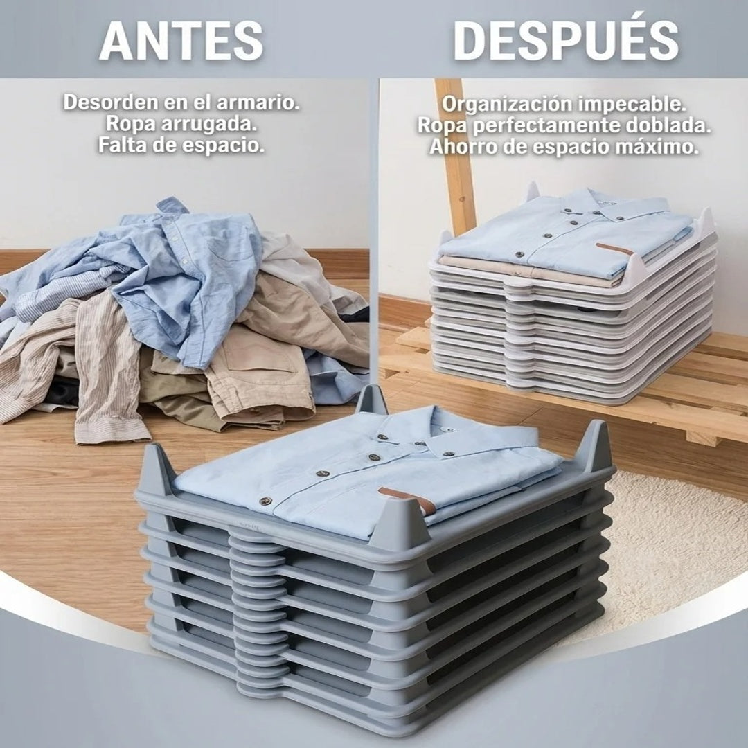 ORGANIZADOR DE CAMISAS COMBO X10