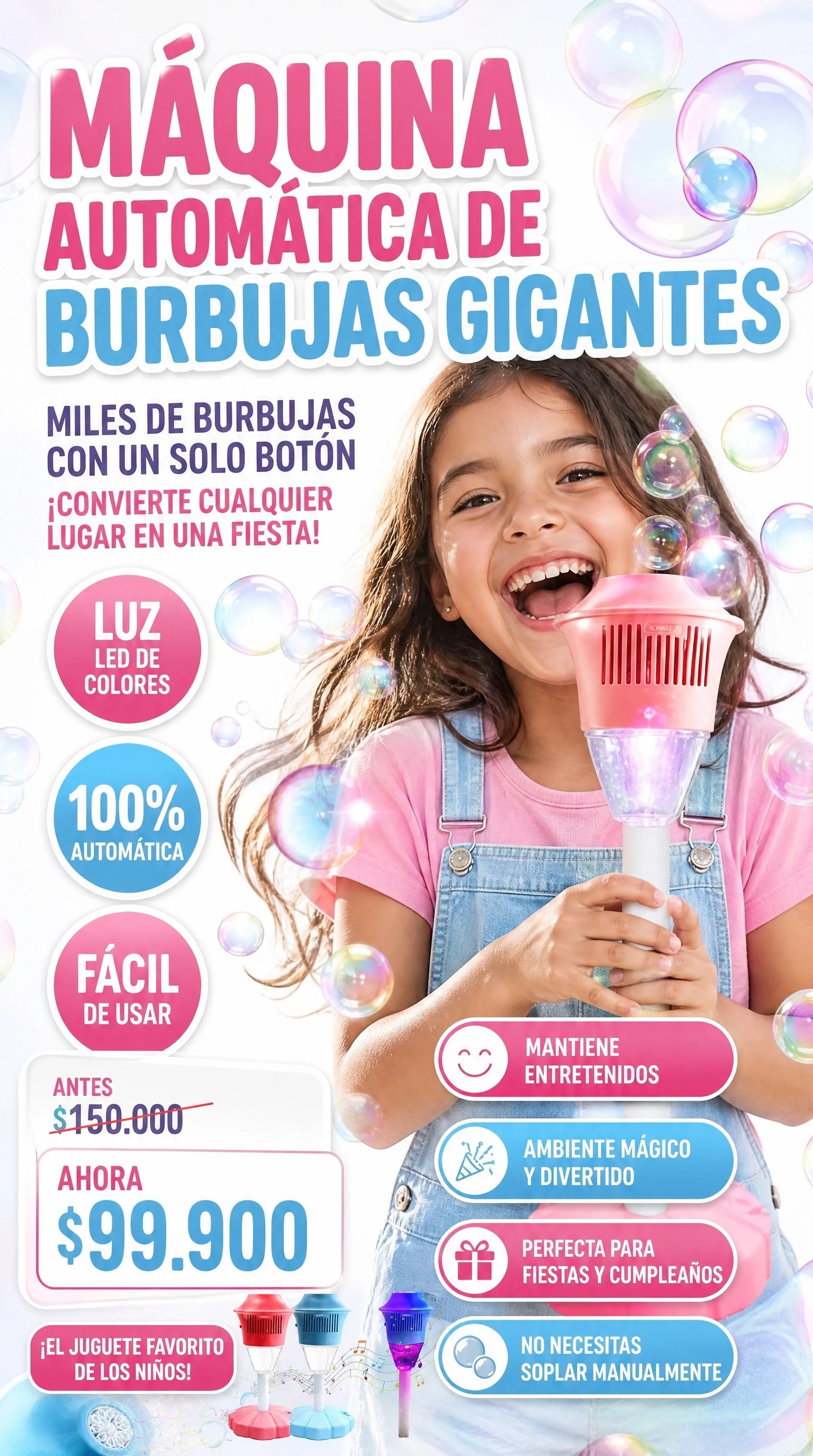 MAQUINA DE BURBUJAS