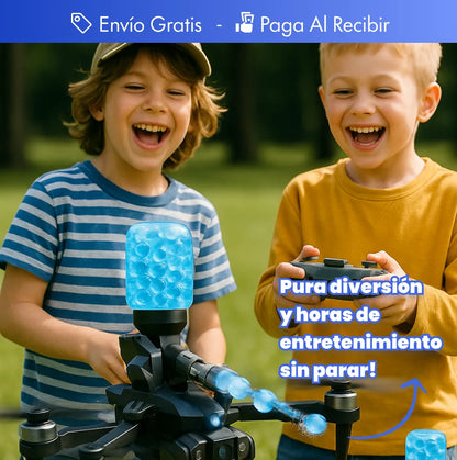 El Dron Que Todos Quieren - ¡Triple Cámara 4K y Disparo de Hidrogel!⚡🚁