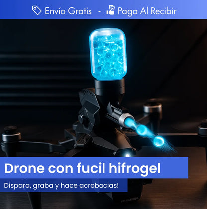 El Dron Que Todos Quieren - ¡Triple Cámara 4K y Disparo de Hidrogel!⚡🚁