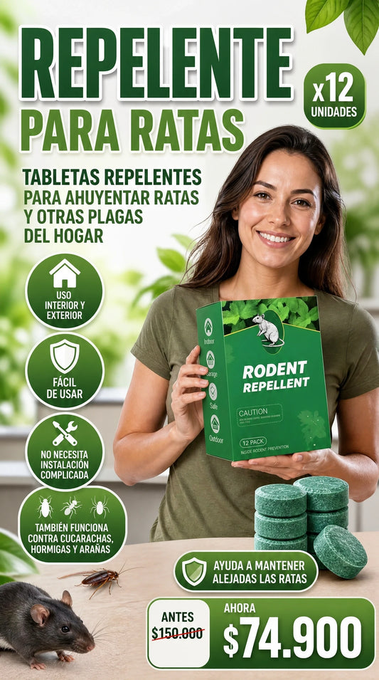 REPELENTE PARA RATAS