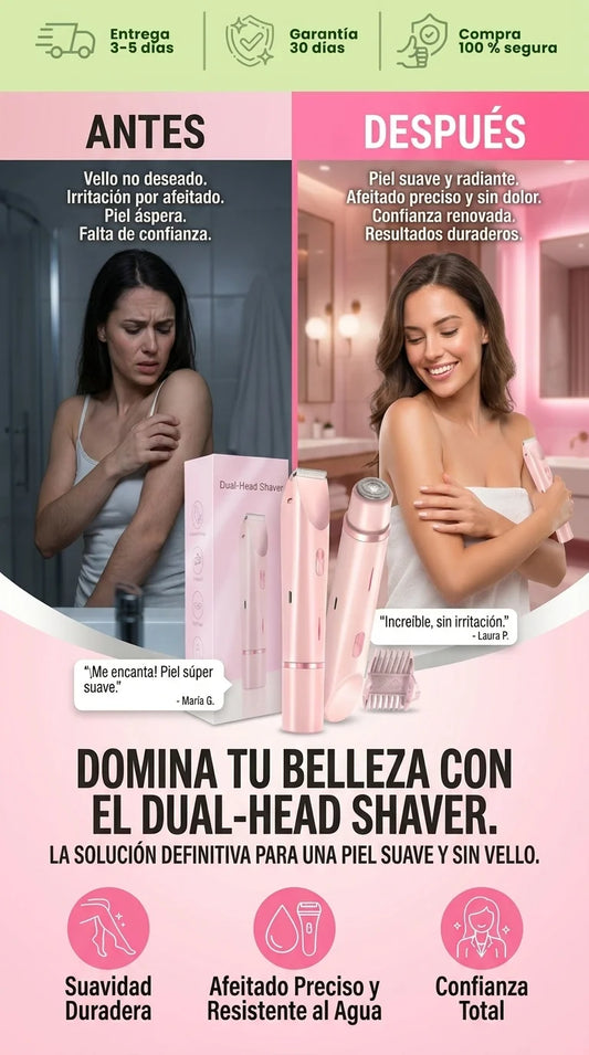 Depiladora 2 en 1