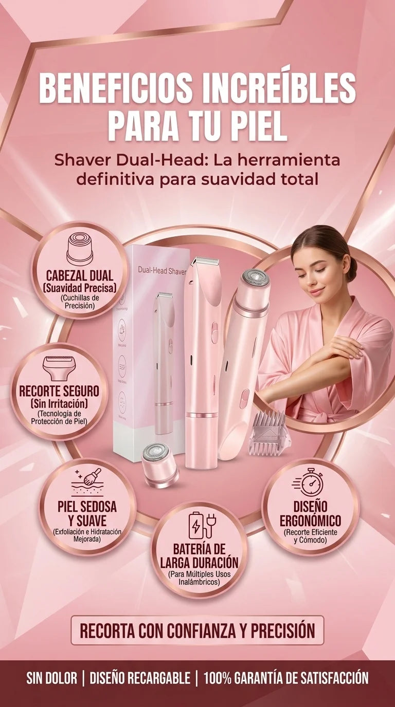 Depiladora 2 en 1
