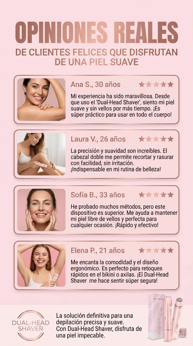 Depiladora 2 en 1