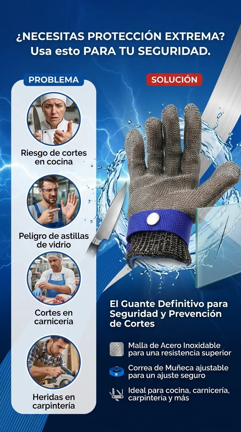 GUANTES ACERO