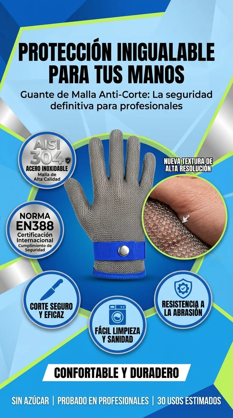 GUANTES ACERO