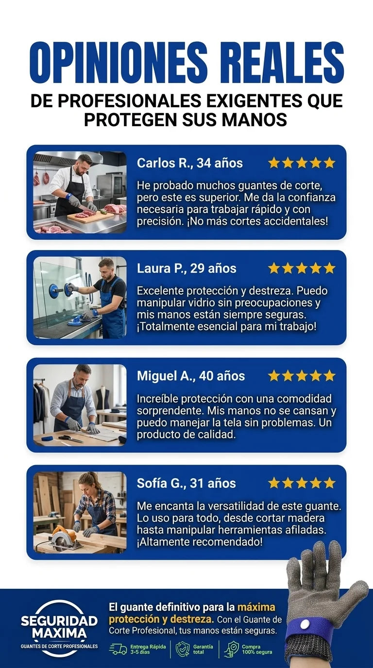 GUANTES ACERO