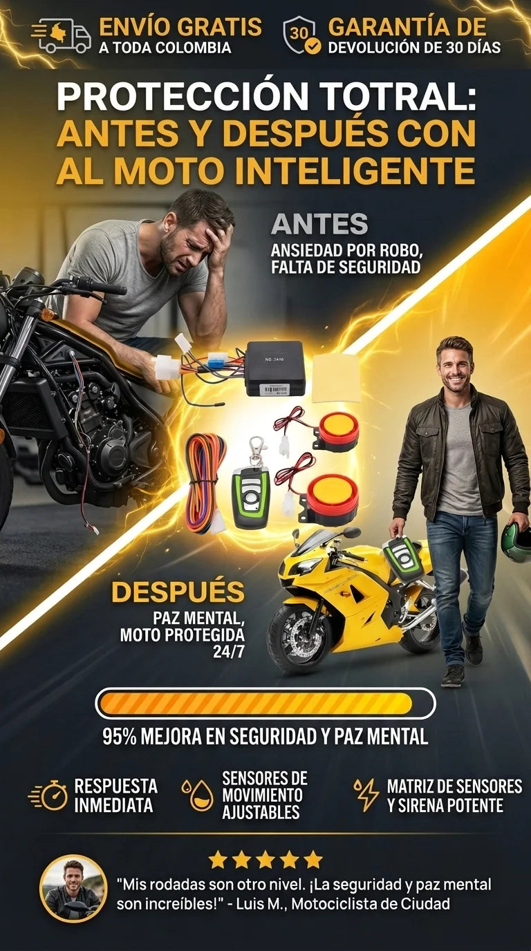 Alarma para motocicleta