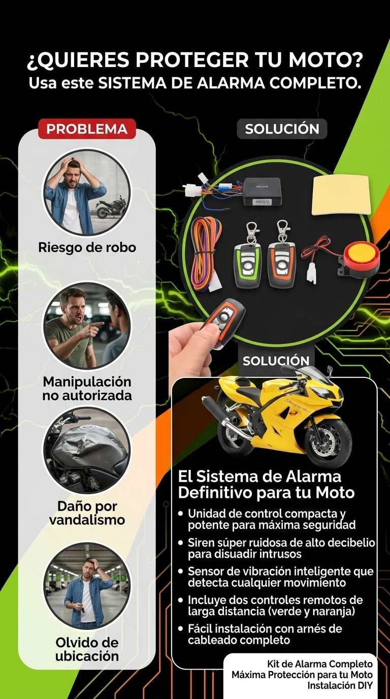 Alarma para motocicleta