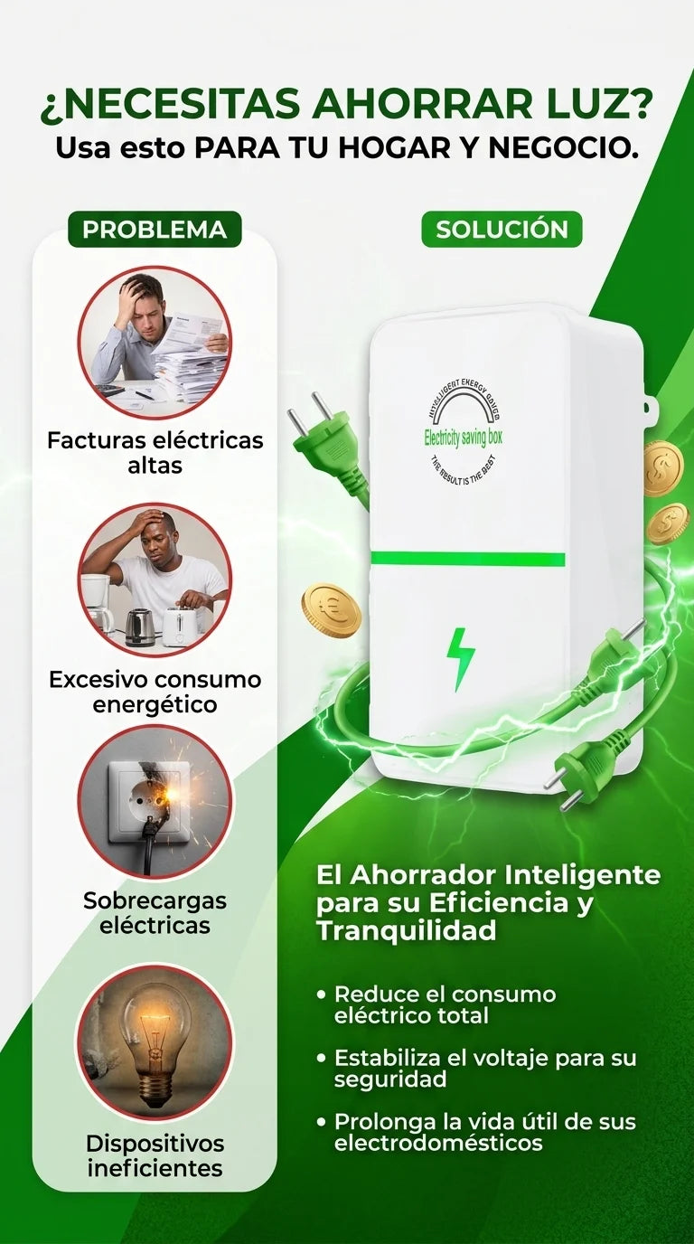 AHORRADOR REDUCTOR DE ENERGIA