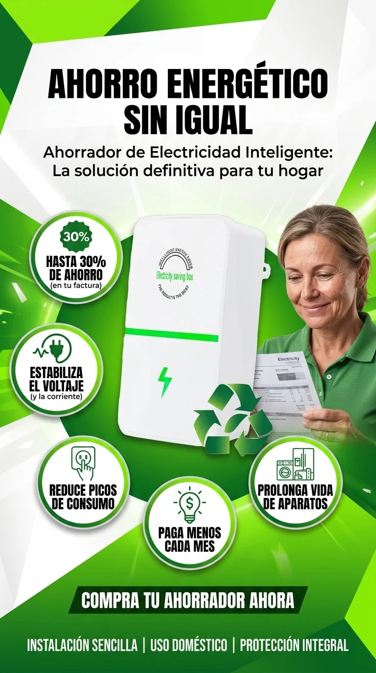 AHORRADOR REDUCTOR DE ENERGIA