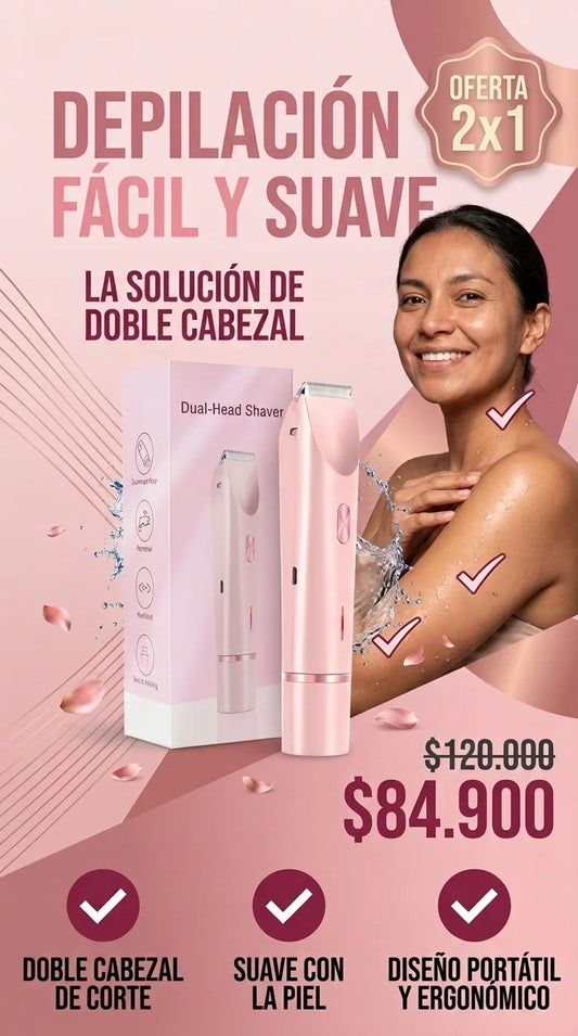 DEPILADORA 2 EN 1