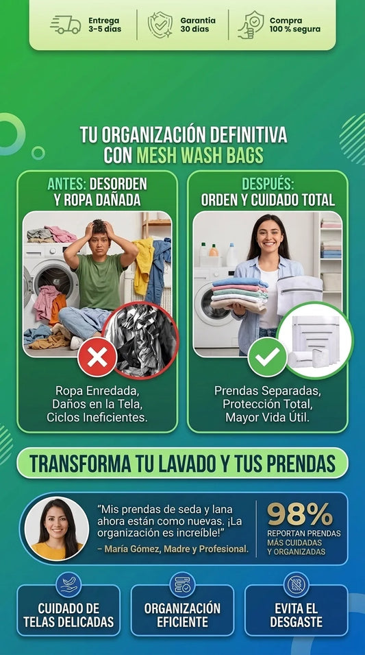 BOLSA PARA LAVAR ROPA