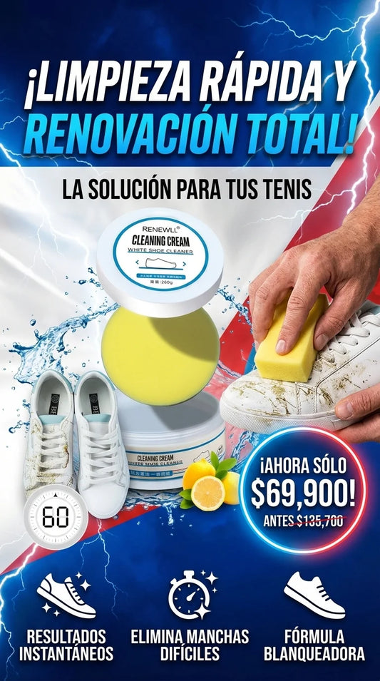 CREMA LIMPIADORA DE ZAPATOS