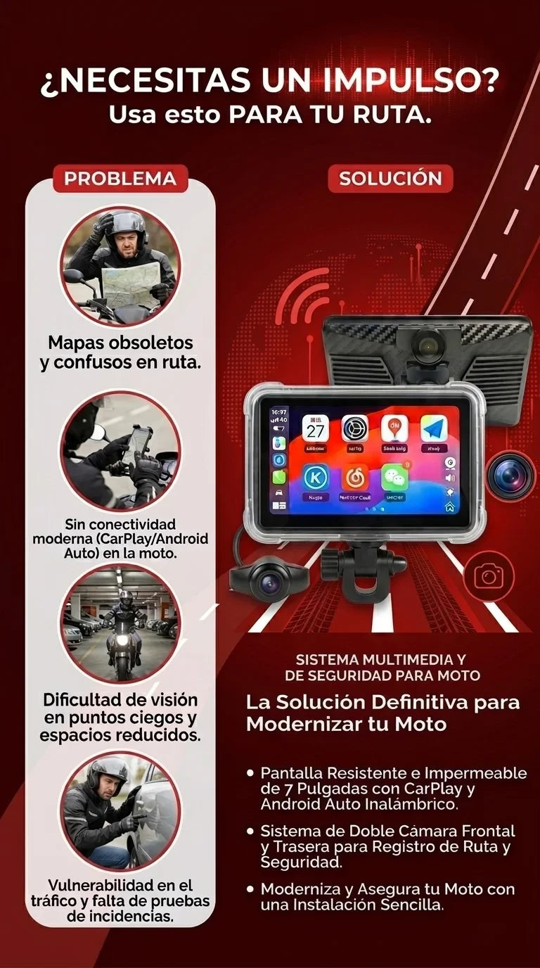 Carplay motos