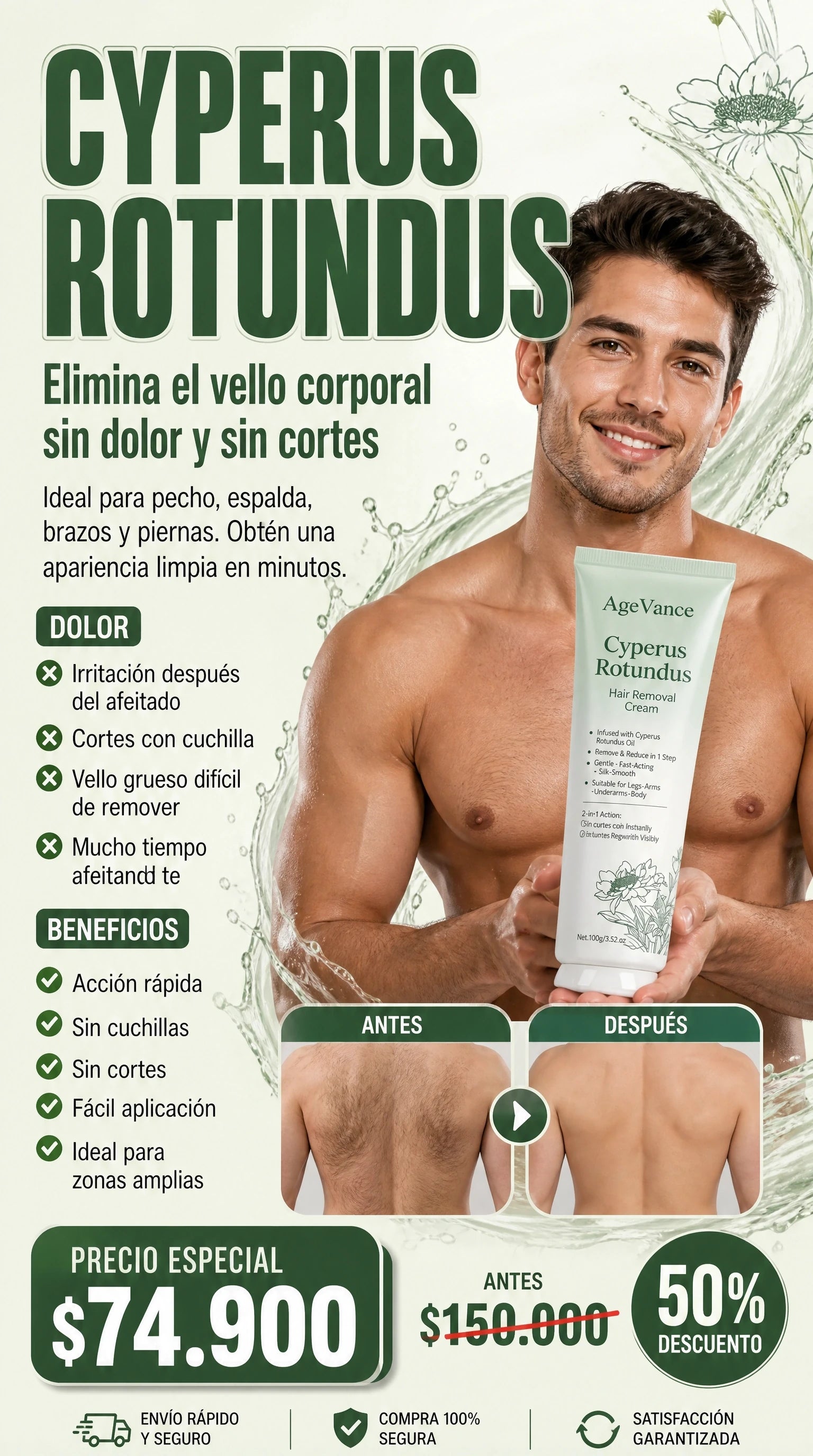 CYPERUS PARA HOMBRE