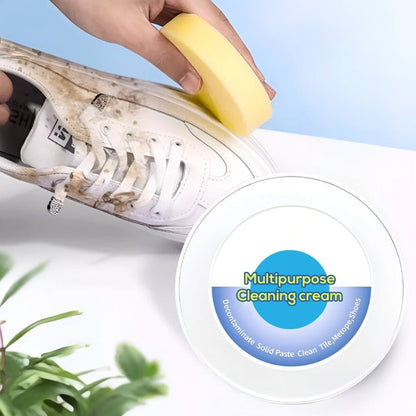CLEAN SHOES PRO- CREMA LIMPIADORA DE ZAPATOS DE ALTA CALIDAD + ESPONJA GRATIS !